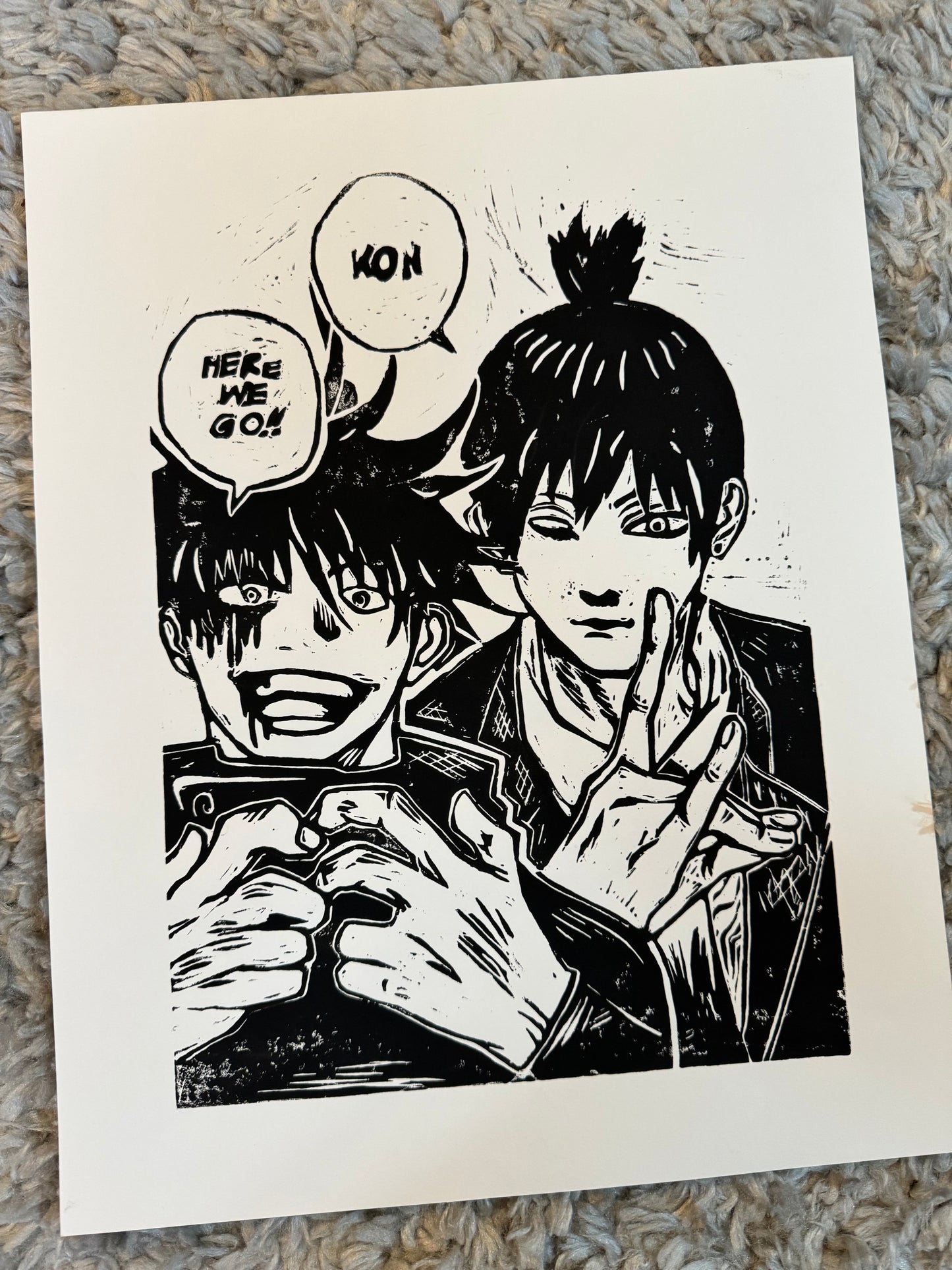 Megumi x Aki Lino Print